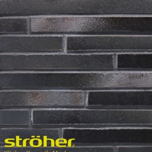 Клинкерная плитка Stroeher RIEGEL 50 456-schwarz-blau ригель 490*40*14 мм
