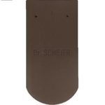 Керамическая рядовая черепица Meyer-Holsen Biber ангоб коричневый "Бразиль"