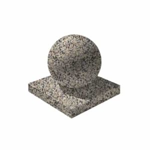 Ландшафтный элемент ВЫБОР ШАР-1 d=600 Серо-красный Мытый бетон