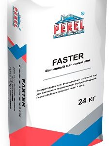 Финишный наливной пол Perel FASTER, 24 кг