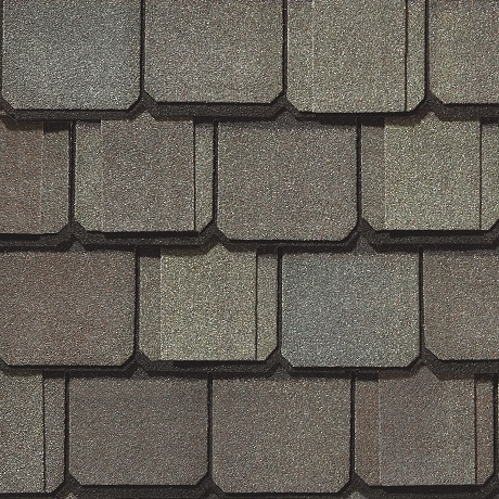Гибкая черепица CertainTeed Grand Manor Black Pearl Гибкая черепица GRANDMANOR Gatehouse Slate