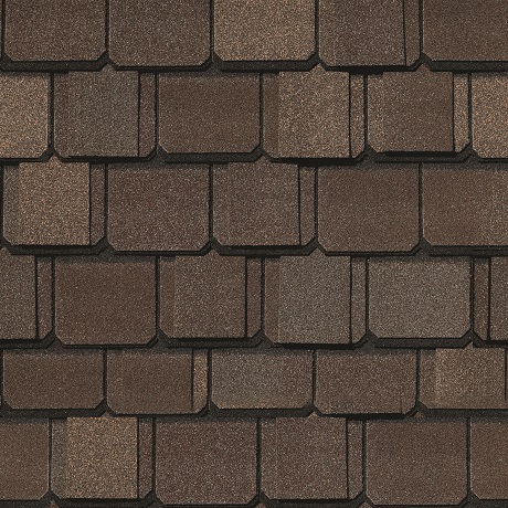 Гибкая черепица CertainTeed Grand Manor Black Pearl Гибкая черепица GRANDMANOR Tudor Brown