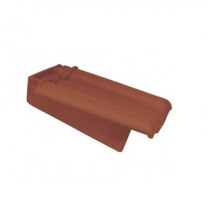 Керамическая черепица боковая левая Koramic Alegra 10 Copper Brown