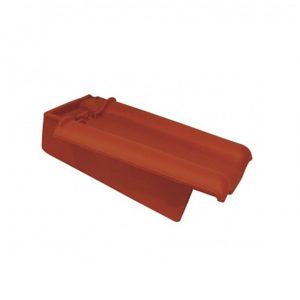 Керамическая черепица боковая левая Koramic Alegra 10 Noble Chestnut