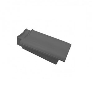 Керамическая черепица боковая левая Koramic Alegra 12 Anthracite