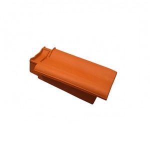 Керамическая черепица боковая левая Koramic Alegra 12 Natural Red