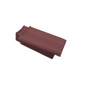 Керамическая черепица боковая левая Koramic Alegra 12 Noble Ruby