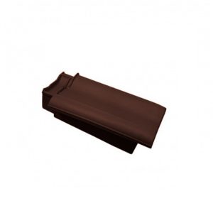 Керамическая черепица боковая левая Koramic Alegra 12 Walnut