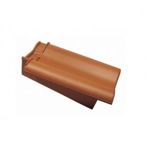 Керамическая черепица боковая левая Koramic Alegra 8 Natural Red