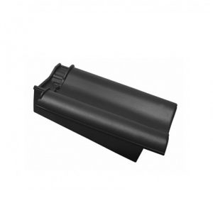 Керамическая черепица боковая левая Koramic Alegra 8 Noble Black