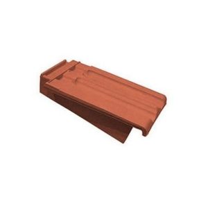 Керамическая черепица боковая левая Koramic Mondo 15 Natural Red