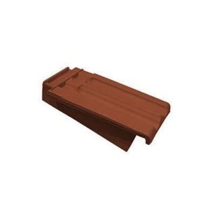 Керамическая черепица боковая левая Koramic Mondo 15 Red Engobe
