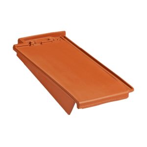 Керамическая черепица боковая левая Koramic Plano 11 Natural Red
