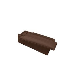 Керамическая черепица боковая левая Koramic Universo 10 Copper Brown