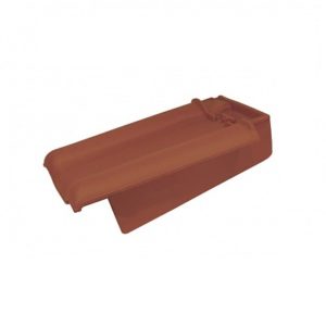Керамическая черепица боковая правая Koramic Alegra 10 Copper Brown