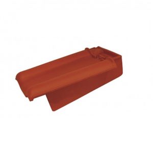 Керамическая черепица боковая правая Koramic Alegra 10 Noble Chestnut