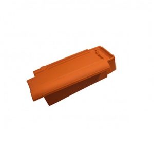 Керамическая черепица боковая правая Koramic Alegra 12 Natural Red