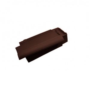 Керамическая черепица боковая правая Koramic Alegra 12 Walnut