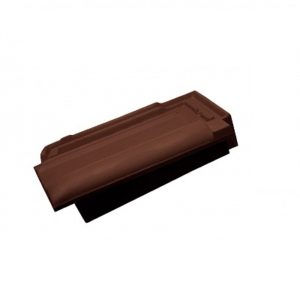 Керамическая черепица боковая правая Koramic Alegra 15 Walnut