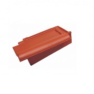 Керамическая черепица боковая правая Koramic Alegra 8 Red Engobe