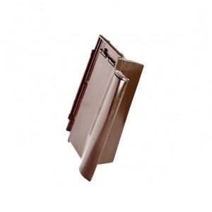Керамическая черепица боковая правая Koramic Alegra 9 Dark Brown