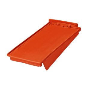 Керамическая черепица боковая правая Koramic Plano 11 Red Engobe
