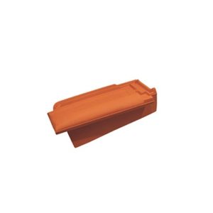 Керамическая черепица боковая правая Koramic Universo 10 Natural Red