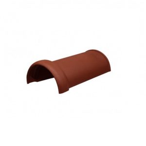 Керамическая черепица коньковая Koramic Alegra 10 Noble Chestnut
