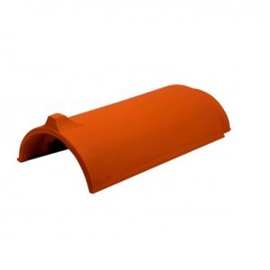 Керамическая черепица коньковая Koramic Alegra 15 Natural Red