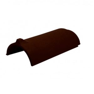 Керамическая черепица коньковая Koramic Alegra 15 Walnut