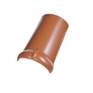 Керамическая черепица коньковая Koramic Alegra 9 Natural Red