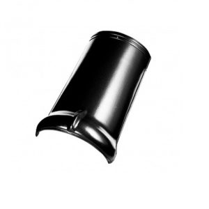 Керамическая черепица коньковая Koramic Alegra 9 Noble Black