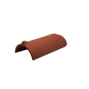 Керамическая черепица коньковая Koramic Mondo 15 Red Engobe
