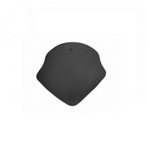 Керамическая черепица вальмовая Koramic Alegra 8 Deep Black