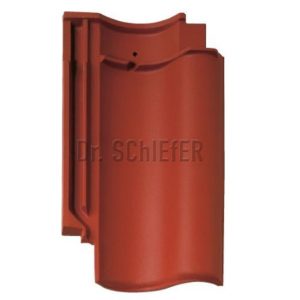 Керамическая рядовая черепица Meyer-Holsen Zwilling Junior натуральный красный