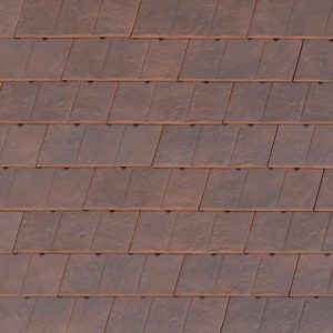 Керамическая черепица La Escandella H-SELECTION VISUM3 TWRRK красный натуральный