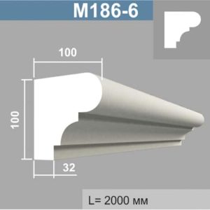 Молдинг Джем Декор М186-6