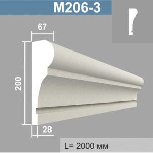 Молдинг Джем Декор М206-3