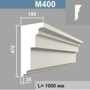 Молдинг Джем Декор М400