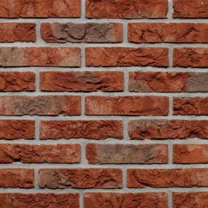 Кирпич облицовочный ручной формовки Terca Redstone HV, 215*102*52 мм