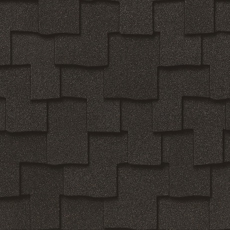Гибкая черепица CertainTeed Presidential Shake Aged Bark Гибкая черепица CertainTeed Presidential Shake Charcoal Black